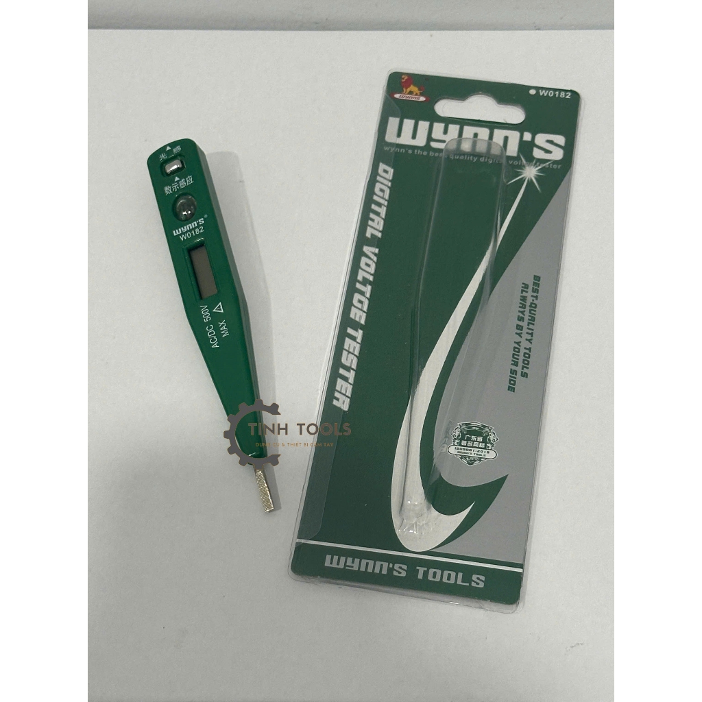 Bút Thử Điện Điện Tử Wynn's – Bút thử điện có màn hình LCD hiện số, đo thông mạch, kiểm tra điện