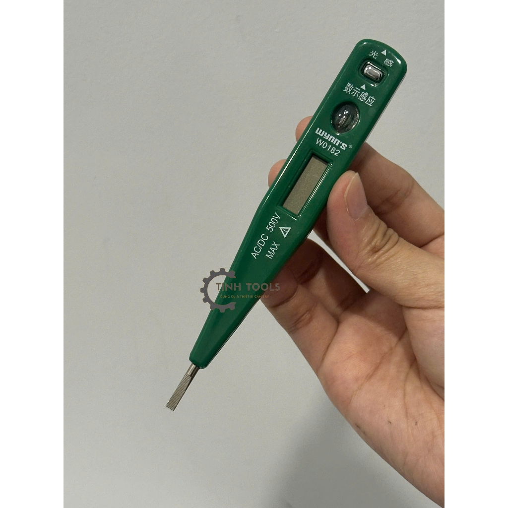 Bút Thử Điện Điện Tử Wynn's – Bút thử điện có màn hình LCD hiện số, đo thông mạch, kiểm tra điện