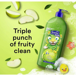 Sữa tắm gội xả Suave Kids 3 in 1 mẫu mới chai có vòi 532ml/ 1L8 NK Mỹ - CÔ THƯ MARKET