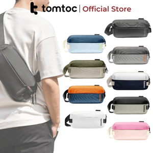 Túi đeo chéo Tomtoc (USA) Lightweight Sling Bag T21 chính hãng, bền bỉ, nhiều ngăn đựng, kháng nước