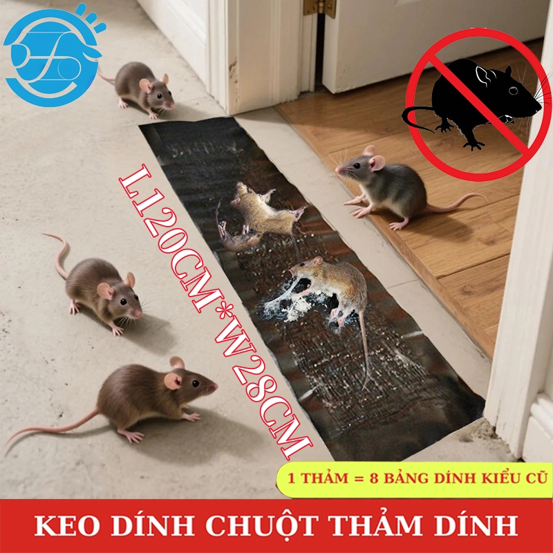 120Cm Size Lớn Dính Chuột Thảm Thần Bẫy Dính Chuột Ban Mạnh Dính Rắn/gián/Bay Chuột Loài Gặm Nhấm Keo Bẫy Truing