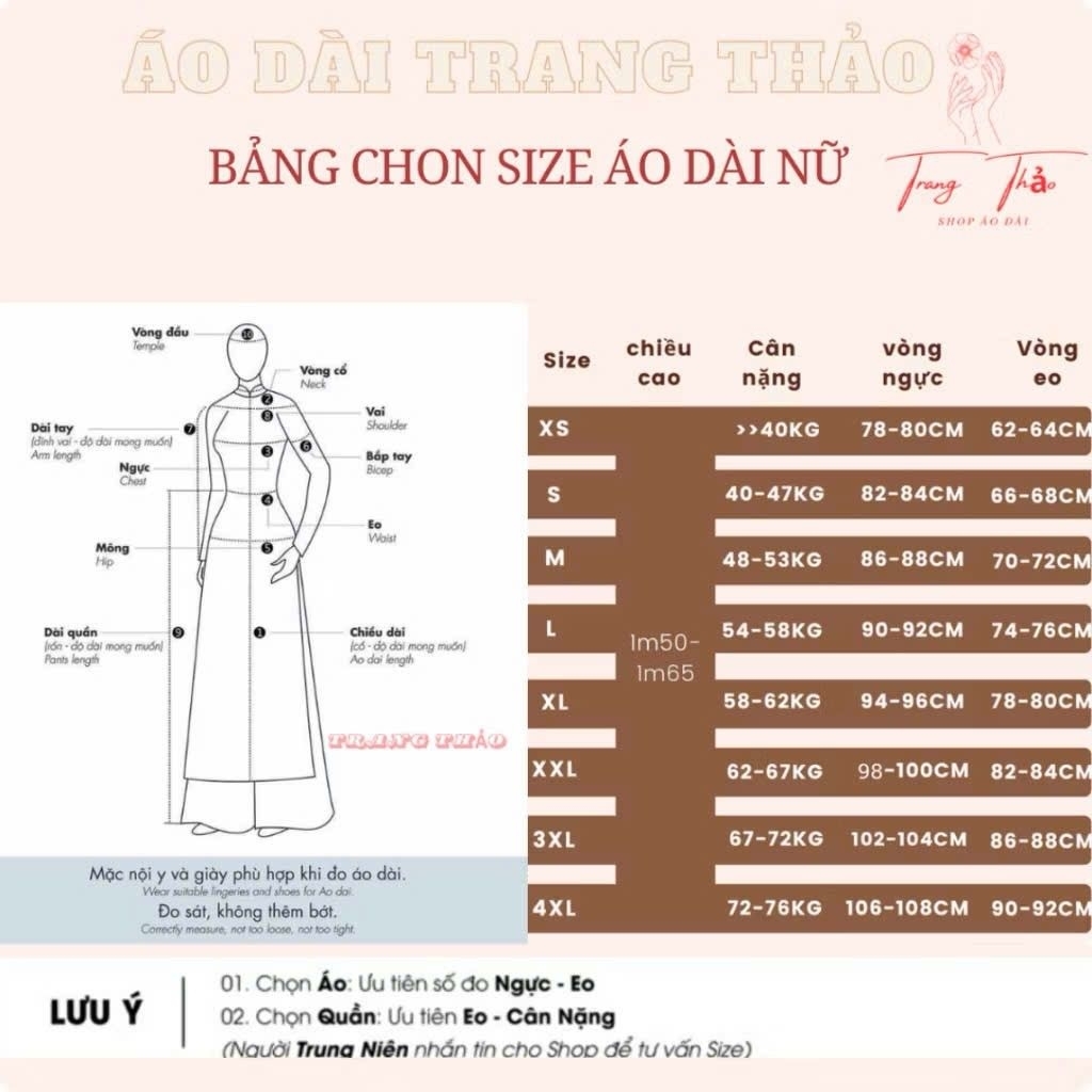 ÁO DÀI TRUYỀN THỐNG HỌC SINH LỤA MỸ MỀM MỊN KHÔNG NHĂN KHÔNG XÙ GIÁ CẢ HỌC SINH | BigBuy360 - bigbuy360.vn