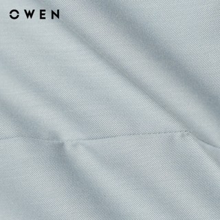 Owen - Áo sơ mi dài tay Slim Fit AS250092D màu Xanh nhạt chất liệu Milk