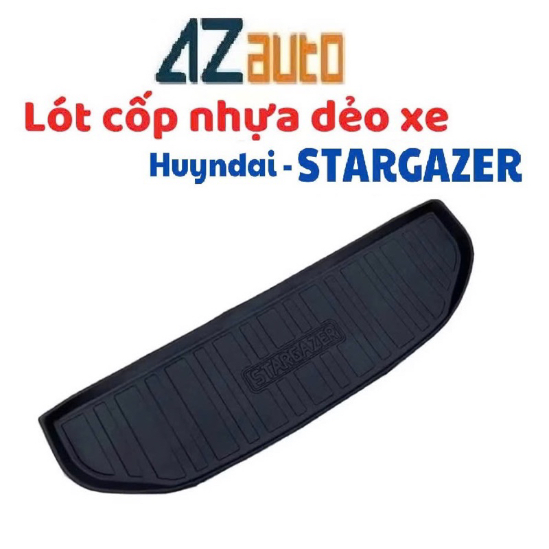 Lót cốp nhựa dẻo TPE xe Huyndai Stargazer 2022-2025 hàng đẹp