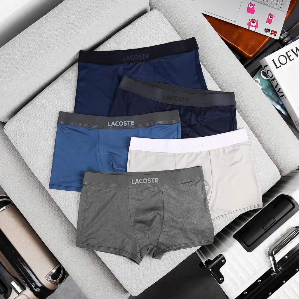 [COM BO 5] Quần sịp nam đùi boxer thun lạnh cao cấp, thoáng mát thấm hút mồ hôi đa dạng mẫu mã