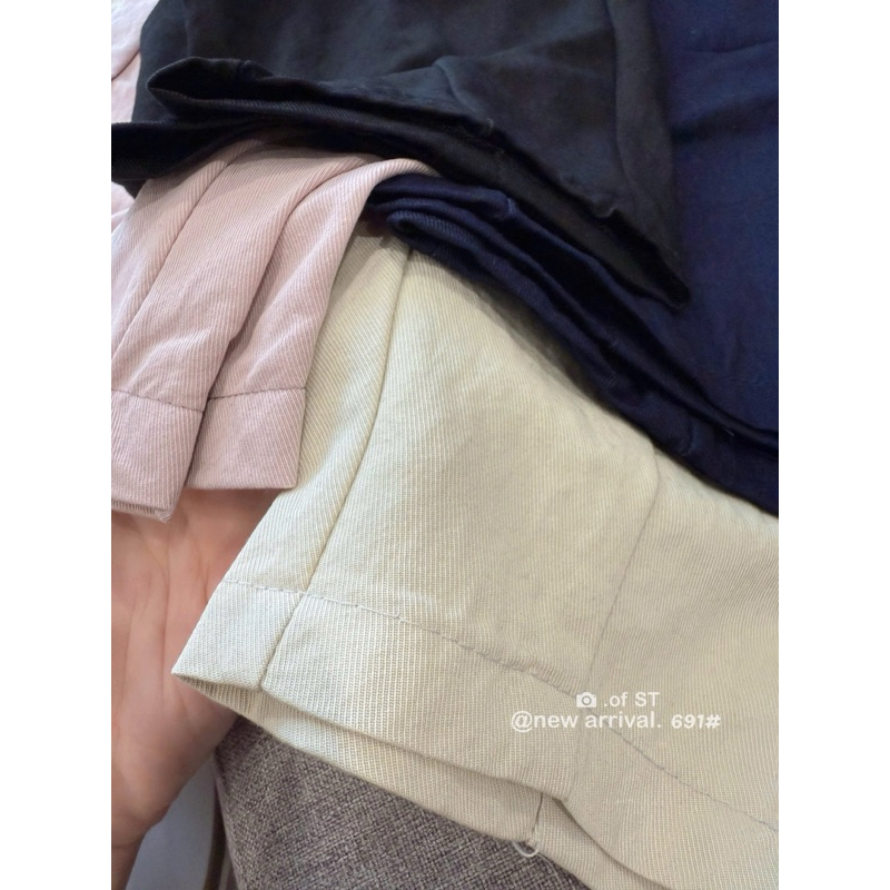 Quần Baggy Nữ Cạp Chun Cao Tôn Dáng  Mát Mịn Đẹp 033SANA CLOSET