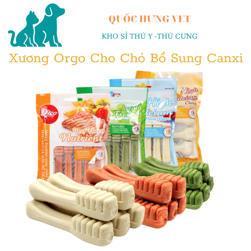 Snack xương Orgo cho chó-Quốc Hưng. | Shopee Việt Nam