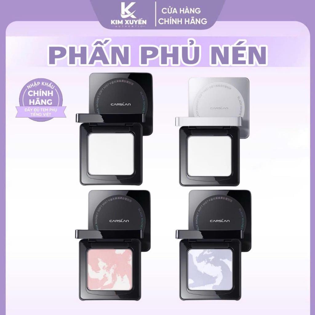 Phấn phủ nén CARSLAN Black Magnet Soft Mist Powder 8G | Shopee Việt Nam