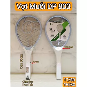 Vợt bắt muỗi Cao cấp DP 803 Mặt lưới Chống Giật Bắt Muỗi hiệu quả