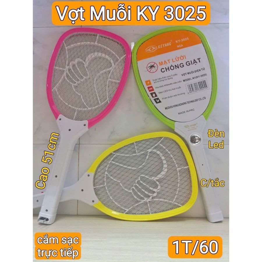 Vợt bắt muỗi Cao cấp KY 3025