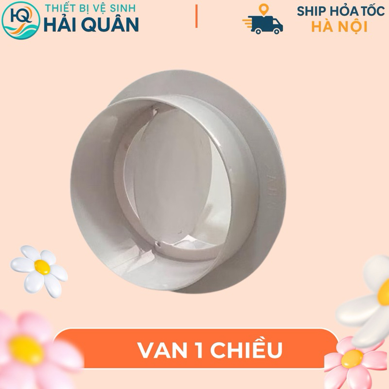 Combo Van Một Chiều PVC + Giảm Ống Gió 100mm Xuống 80/75mm – Chống Mùi ...