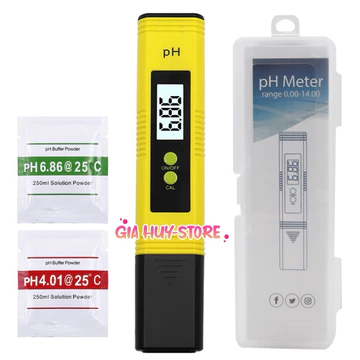 Bút Kiểm Tra Độ PH LCD Cầm Tay Máy,Đo Độ Axit PH Bộ Lọc TDS EC Máy Kiểm Tra Nhiệt - Bút đo PH