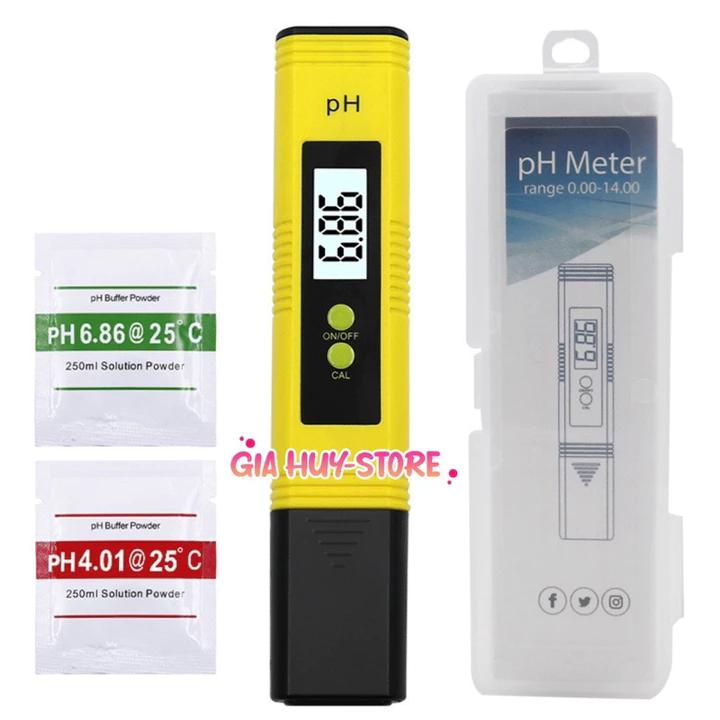 Bút Kiểm Tra Độ PH LCD Cầm Tay Máy,Đo Độ Axit PH Bộ Lọc TDS EC Máy Kiểm Tra Nhiệt - Bút đo PH