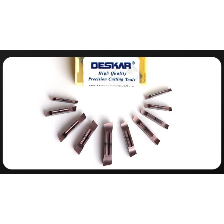 Chíp cắt đứt đầu chéo phải, trái 2mm, 3mm. MGGN200R-15, MGGN200L-15, MGGN300R-15, MGGN300R-15