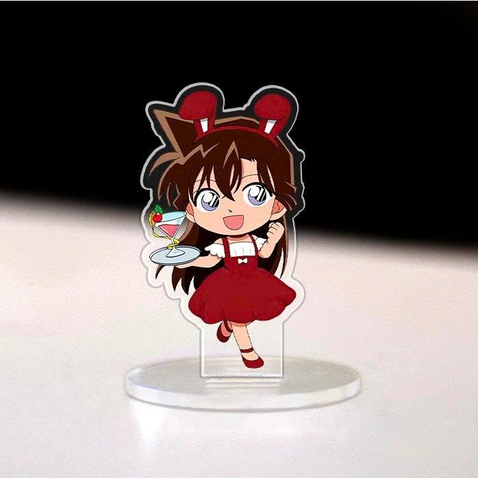 Standee, Mô Hình Conan Cao 5cm In UV Cắt Viền Mori Ran Heiji Kaito Kid Cute Trang Trí Góc Học Tập Bàn Làm Việc - SakuMai