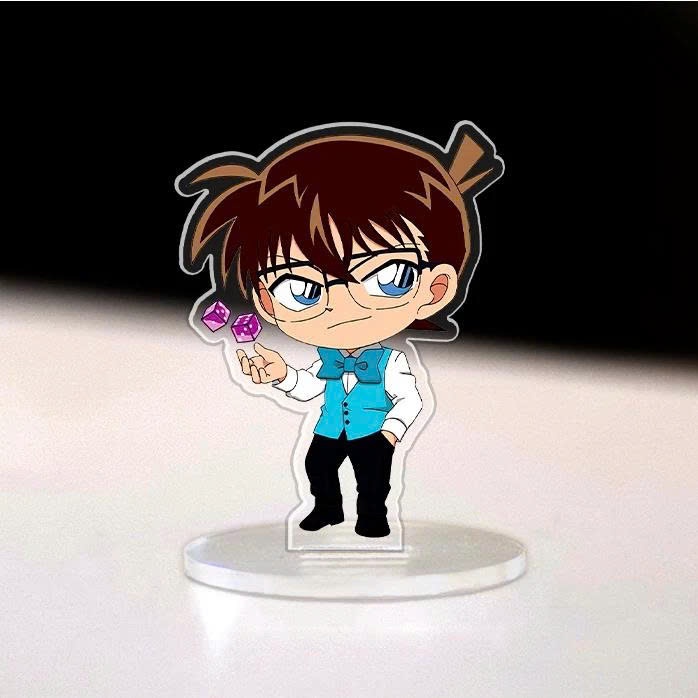 Standee, Mô Hình Conan Cao 5cm In UV Cắt Viền Mori Ran Heiji Kaito Kid Cute Trang Trí Góc Học Tập Bàn Làm Việc - SakuMai