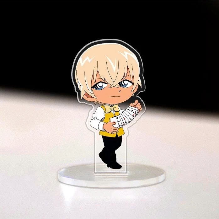 Standee, Mô Hình Conan Cao 5cm In UV Cắt Viền Mori Ran Heiji Kaito Kid Cute Trang Trí Góc Học Tập Bàn Làm Việc - SakuMai