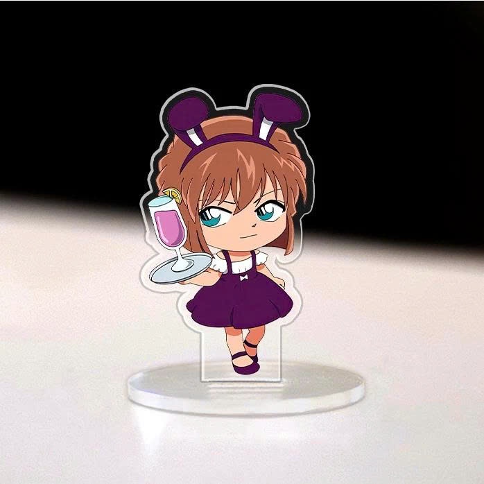 Standee, Mô Hình Conan Cao 5cm In UV Cắt Viền Mori Ran Heiji Kaito Kid Cute Trang Trí Góc Học Tập Bàn Làm Việc - SakuMai