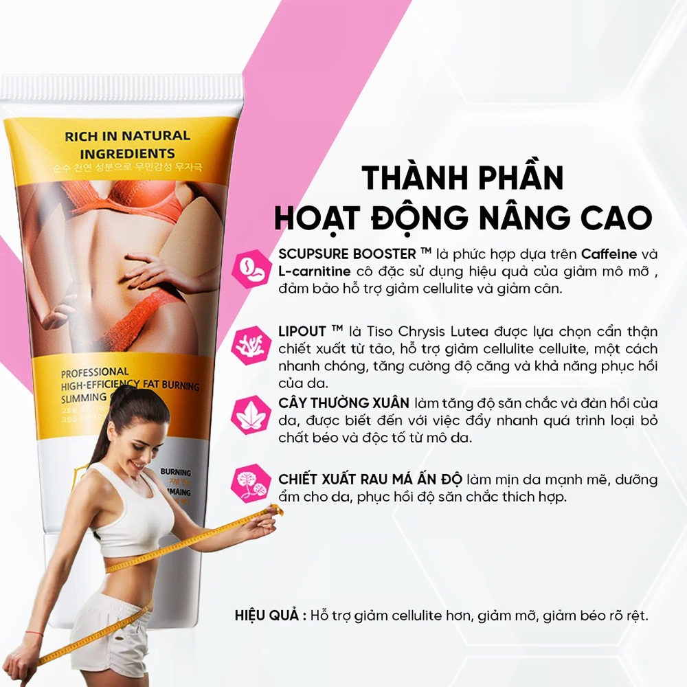 Kem Giảm Mỡ Bụng Gongpei Nội Địa Hàn Quốc Giúp Tan Mỡ Bụng Hiệu Quả An Toàn, Kem Giảm Mỡ Bụng Sau Sinh Hiệu Quả