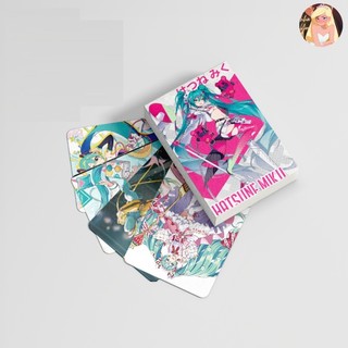[hàng sẵn] Hatsune Miku | Hộp thẻ card laser 50 tấm Hatsune Miku | Lomo lomocard card laser 2026