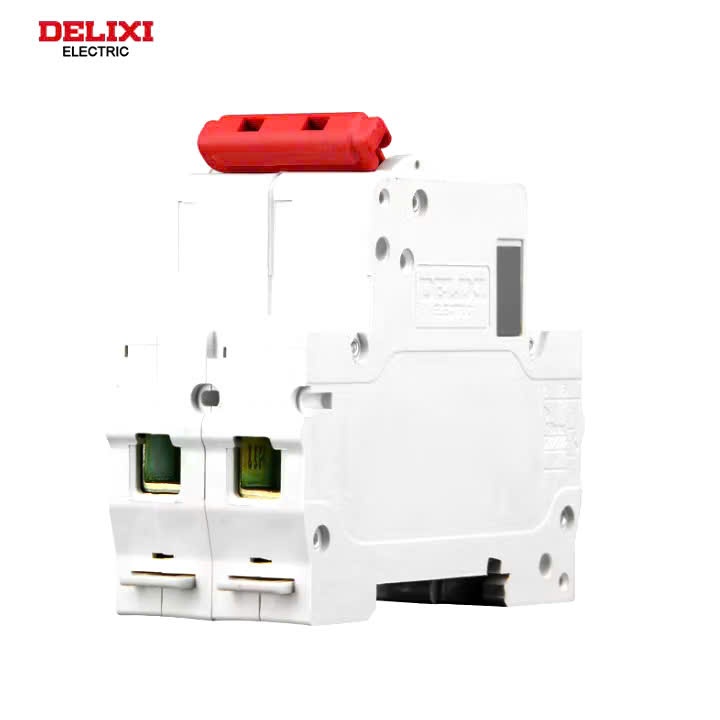 Bộ Aptomat MCB DELIXI- 2 Pha 40A 63A dòng cắt 6kA, , cb, Cầu dao điện