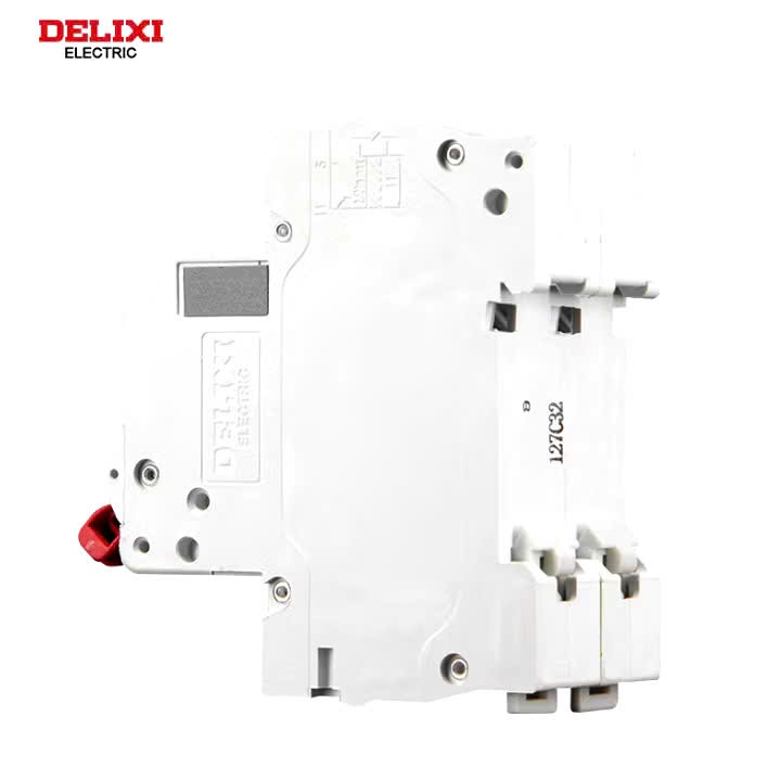 Bộ Aptomat MCB DELIXI- 2 Pha 40A 63A dòng cắt 6kA, , cb, Cầu dao điện