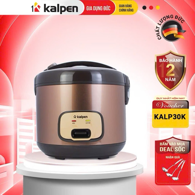 Nồi Cơm Điện Chống Dính Cao Cấp Model R6 3.2L-1200W Chính Hãng KALPEN ...