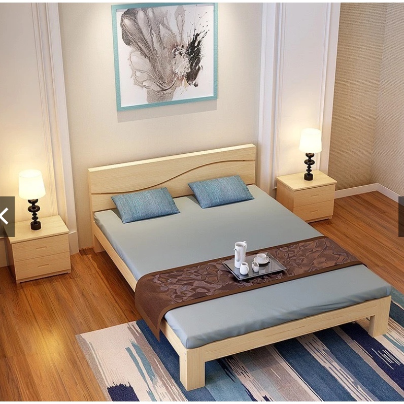 Giường Gỗ Thông Nguyên Khối – Chuẩn Mộc, Chuẩn Chất – Giá Rẻ Nhất