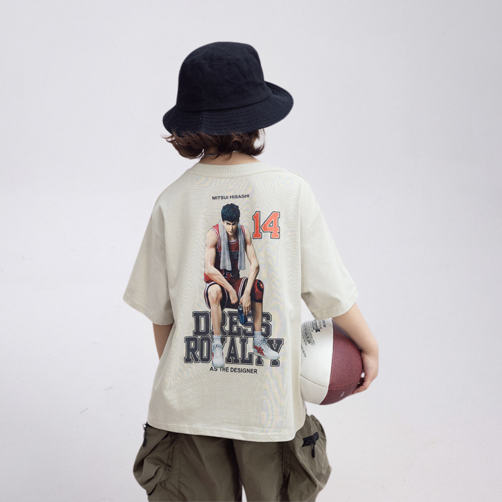Áo Thun Ngắn Tay Mùa Hè Cho Bé Trai, Bé Gái In Hình Năng Động, Cổ Tròn B695 | JJ Kids Fashion