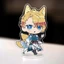 Standee, Mô Hình Oshi No Ko Cao 5cm In UV Cắt Viền Ai Hoshino Aquamarine Ruby Chibi Dễ Thương Ngầu Cute - SakuMai