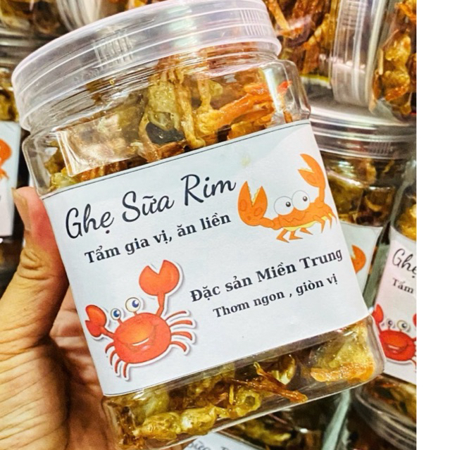 Hủ 300gr Ghẹ Sữa Rim Tỏi Mắm | Shopee Việt Nam