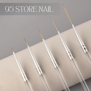 Cọ nét nail, cọ râu opi cáng trong đầu mảnh vẽ móng siêu mịn nét