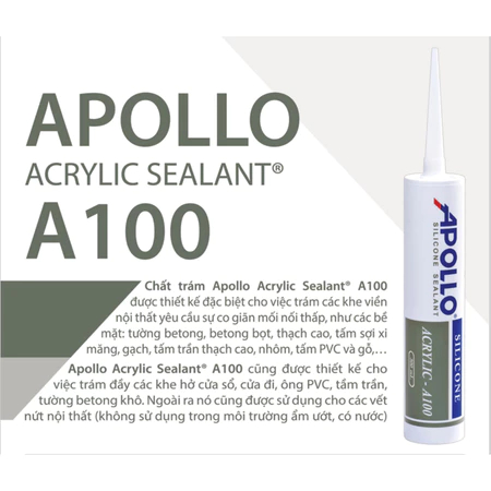 Keo silicone apollo chính hãng, Keo silicon apollo A100 A200 A300 A500 siêu dính
