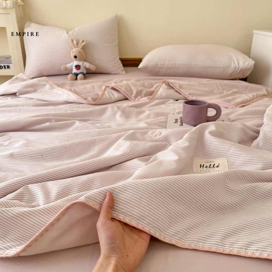 Bộ Chăn Ga Gối Tici EMPIRE Cotton Lụa Cao Cấp - EMPIRE Bedding Decor Êm Mịn, Thoáng Mát, Sang Trọng