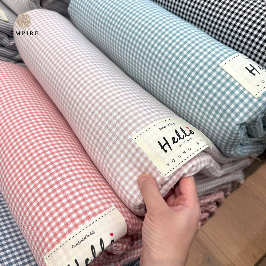 Bộ Chăn Ga Gối Tici EMPIRE Cotton Lụa Cao Cấp - EMPIRE Bedding Decor Êm Mịn, Thoáng Mát, Sang Trọng