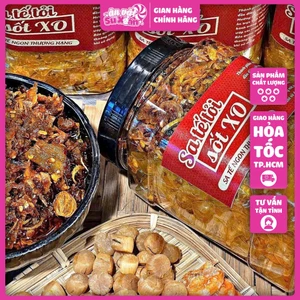 BÁNH TRÁNG SATE TỎI SỐT XO Hũ 350gr Ngon thượng hạng - Ăn vặt Su Xoắn