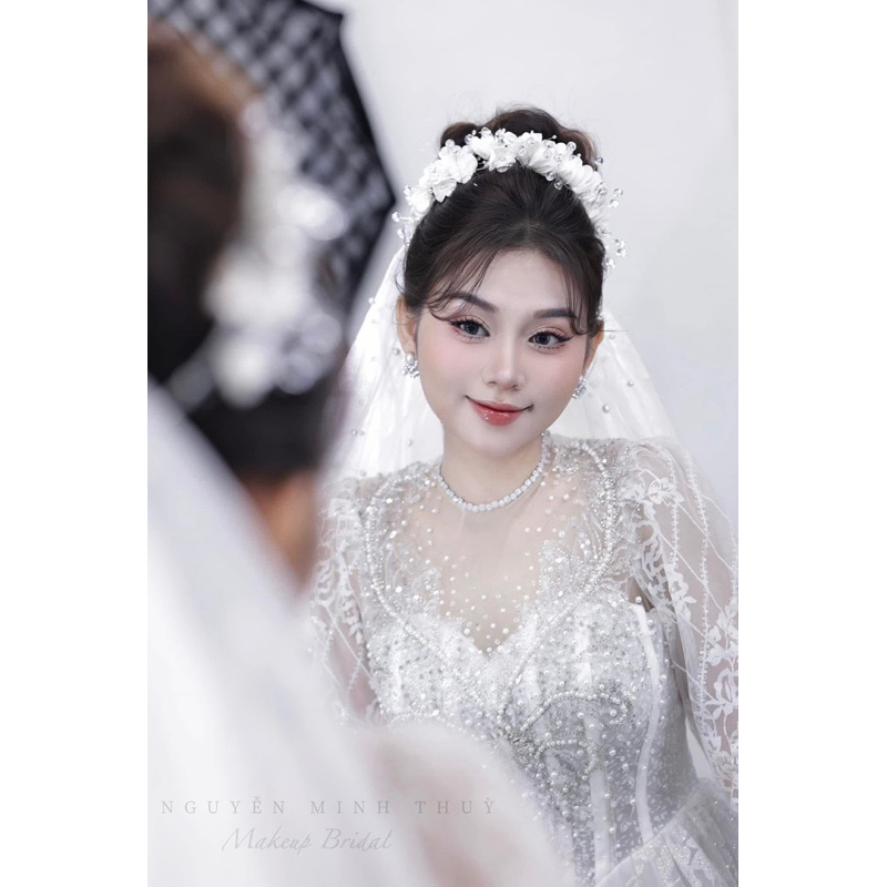 🔥🔥🔥Bờm cài tóc cô dâu hoa đất sét xinh-TB275|PHUKIENCUOIYENLINH