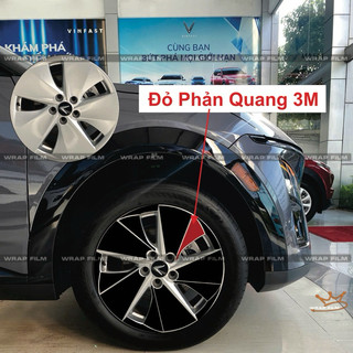 Decal dán mâm Vinfast VF7 eco ( bộ 5 bánh) - Decal cao cấp không thấm nước không phai màu