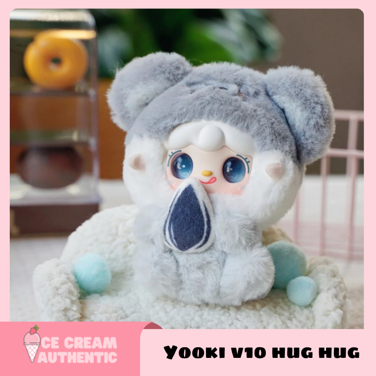 [Hỏa tốc] Blind box Yooki V10 Hug Hug Phiên Bản Giới Hạn | Yooki Thú Cưng Đáng Yêu V10 | Chính hãng