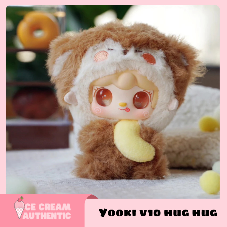 [Hỏa tốc] Blind box Yooki V10 Hug Hug Phiên Bản Giới Hạn | Yooki Thú Cưng Đáng Yêu V10 | Chính hãng