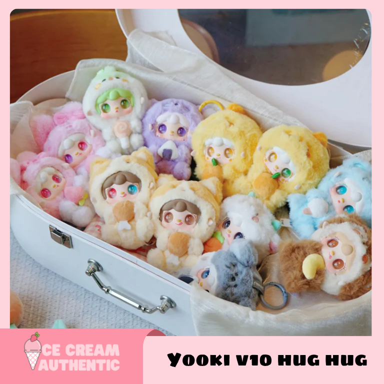 [Hỏa tốc] Full set Yooki V10 Hug Hug Phiên Bản Giới Hạn | Yooki Thú Cưng Đáng Yêu V10 | Chính hãng
