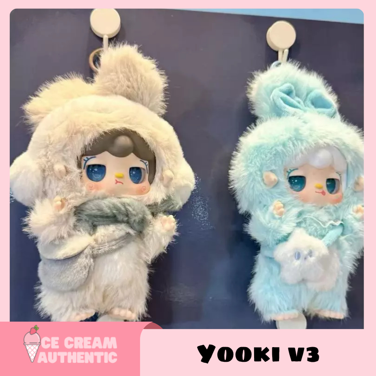 [Hỏa tốc] Blind Box Yooki V3 | Yooki Warm Bunny Blind Box chính hãng