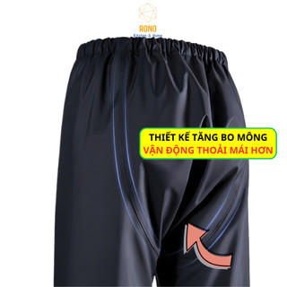 Bộ Áo Mưa 2 Lớp Nhiều Màu, Chống Thấm Nước, Phong Cách Hàn Quốc, Có Phản Quang Trước Sau An Toàn