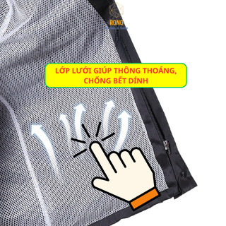 Bộ Áo Mưa 2 Lớp Nhiều Màu, Chống Thấm Nước, Phong Cách Hàn Quốc, Có Phản Quang Trước Sau An Toàn