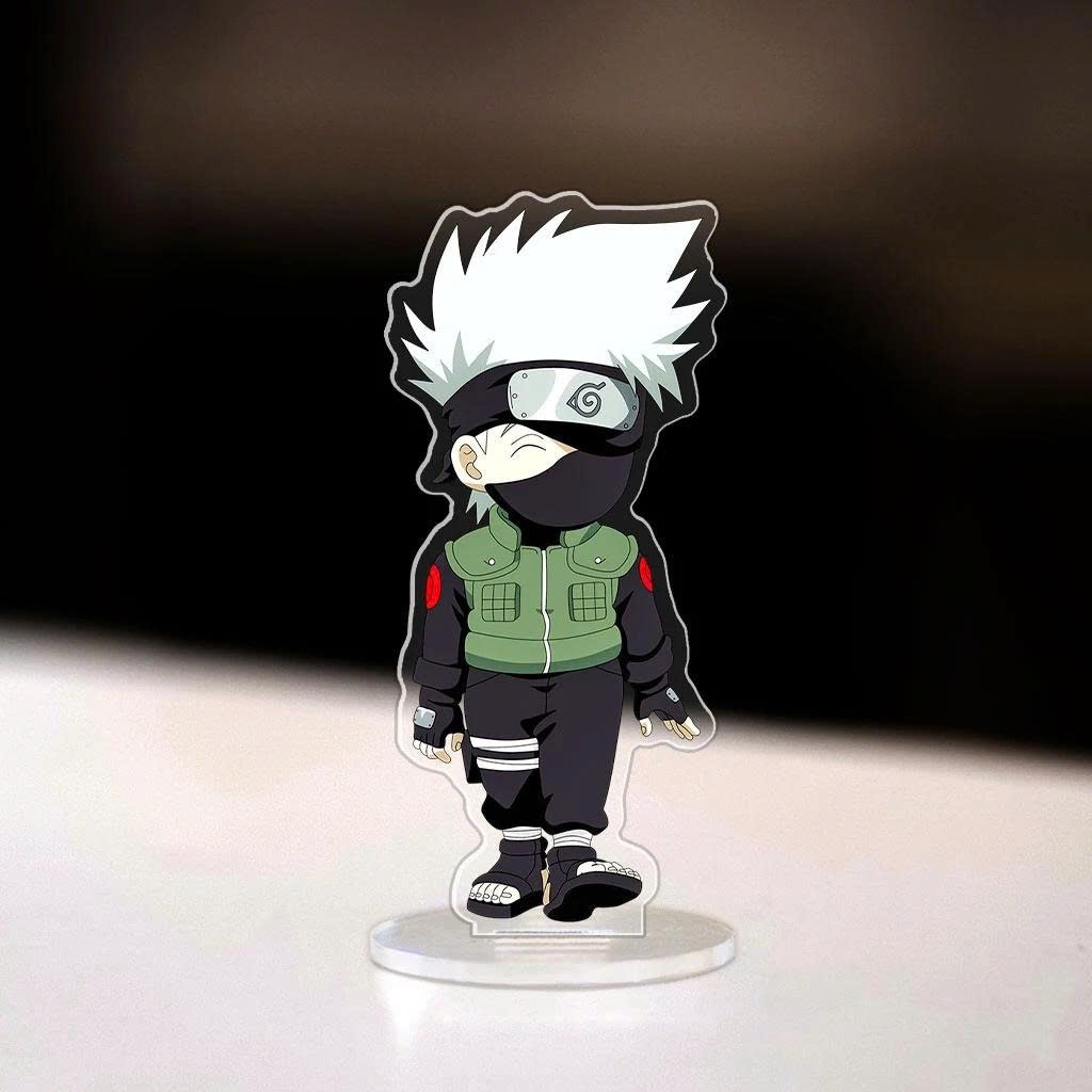 Standee, Mô Hình Madara Cao 5cm In UV Cắt Viền Naruto Sasuke Itachi Làng Lá Cute Trang Trí Bàn Học Làm Việc - SakuMai
