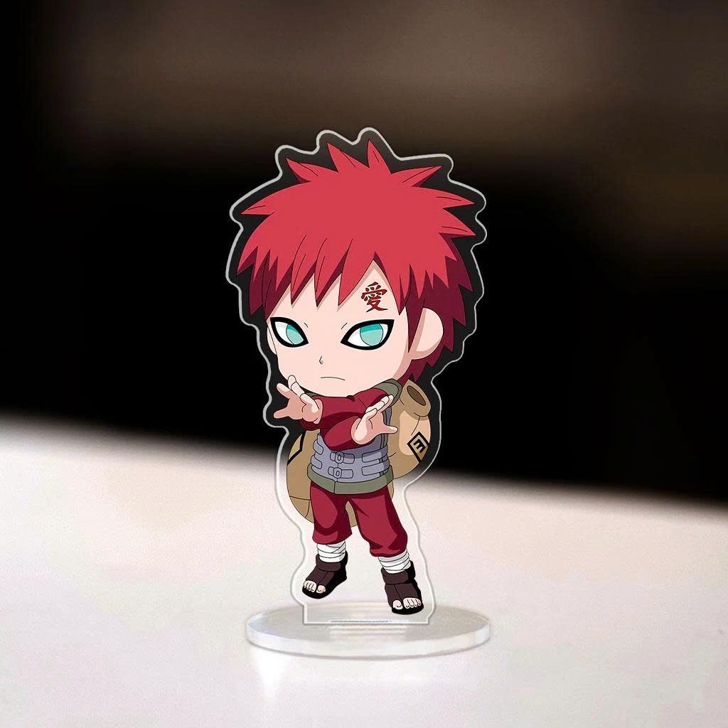 Standee, Mô Hình Madara Cao 5cm In UV Cắt Viền Naruto Sasuke Itachi Làng Lá Cute Trang Trí Bàn Học Làm Việc - SakuMai