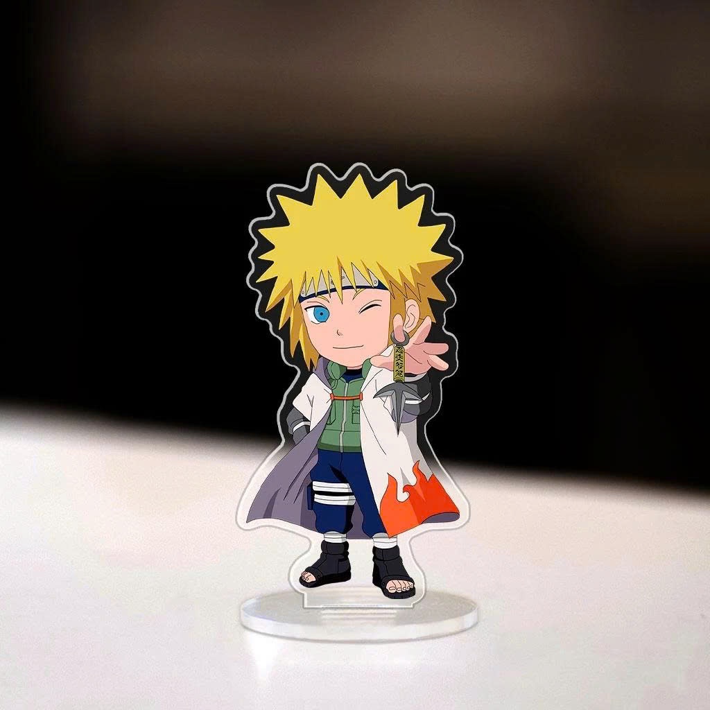 Standee, Mô Hình Madara Cao 5cm In UV Cắt Viền Naruto Sasuke Itachi Làng Lá Cute Trang Trí Bàn Học Làm Việc - SakuMai