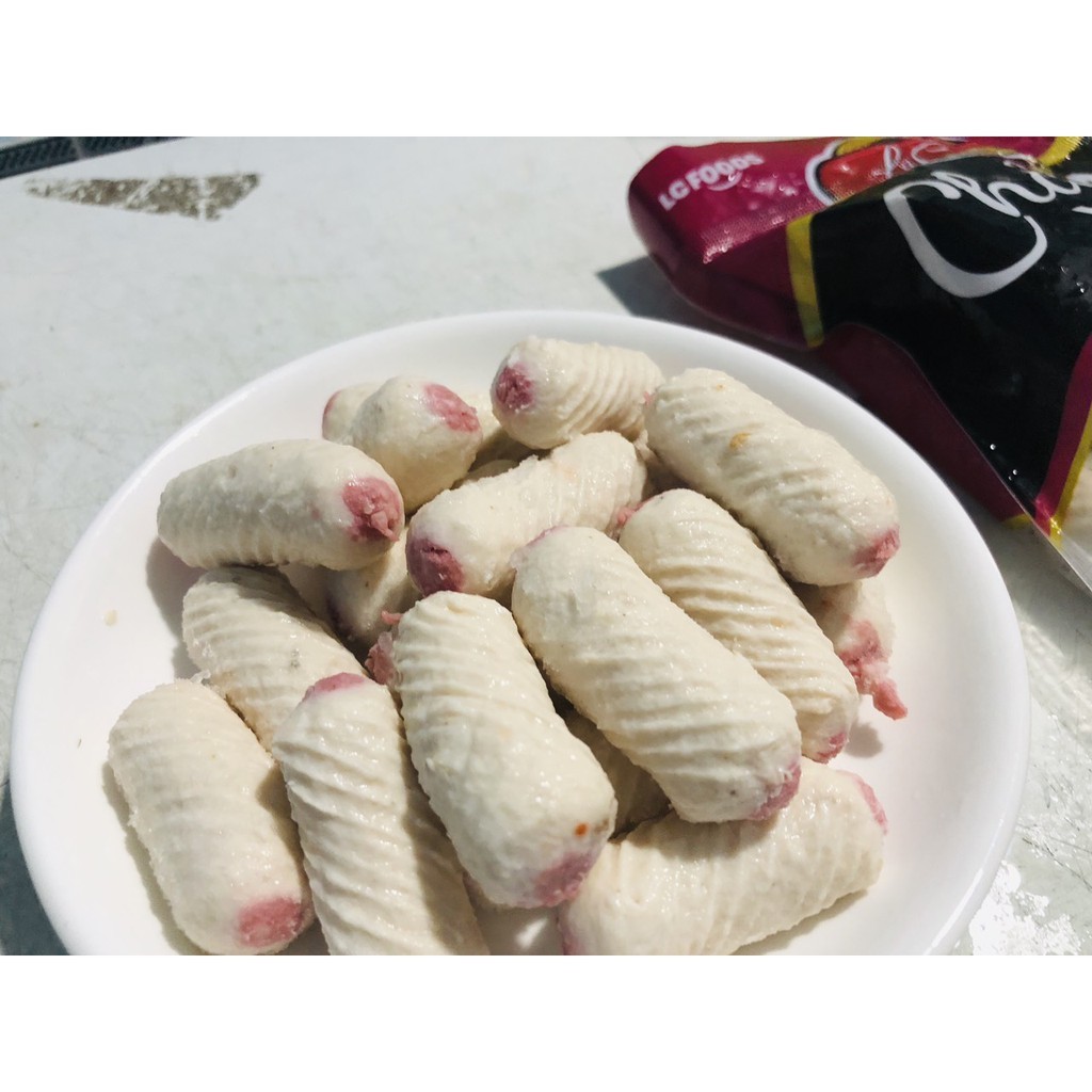 Chả Mực xoắn ống thơm ngon đóng  500g