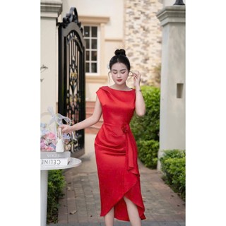 ĐẦM BODY DỰ TIỆC VẢI PHI LỤA THOÁNG MÁT THIẾT KẾ KẾT BÔNG EO NỔI  BẬT PHONG CÁCH TRẺ TRUNG NỮ TÍNH PHÙ HỢP THỜI TRANG