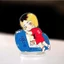 Standee, Mô Hình Haikyuu Cao 5cm In UV Cắt Viền Hinata Nishinoya Bokuto Sawamura Dễ Thương Trang Trí Bàn học - SakuMai